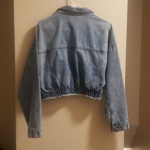 Highway Jeans brand jean jacket, size large.